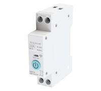 Dioche - WIFI Inteligente Interruptor - Interruptor Medidor Energia - Control Remoto de Teléfono Móvil Inalámbrico y Función de 3 Modos de Sincronización- Compatible con Home, TUYA - 10A