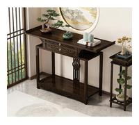 Diodceraic Soporte de Mesa de Altar de bambú, Mesa de meditación y oración, gabinete Vintage Chino para Buda, Mesa de ofrendas budistas(Style A-120x40x100cm)