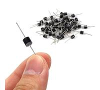 Diodo 10A10, Diodos Rectificador, 30 Piezas Diodos Electrónicos De Silicio, 10A Diodo Rectificador De Alto Voltaje, para Diodos De Protección De Reflujo del Panel Solar