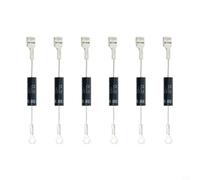 Diodo de horno de microondas 126pcs CL0112 Modelo 12kV Diodo unidireccional de alta presión para el mantenimiento de la electrónica del hogar (6pcs)