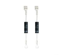 Diodo de horno de microondas 126pcs, modelo CL0112, voltaje de 12kV para mejorar la eficiencia operativa de electrodomésticos (2pcs)