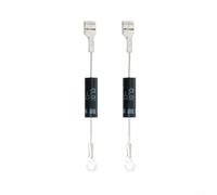 Diodo de horno microondas 126pcs CL0112 Modelo 350mA 12kV Diodo de alta presión para horno microondas y dispositivos electrónicos domésticos (2pcs)
