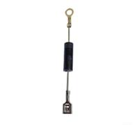 Diodo de microondas 12KV 450mA tapa de alto voltaje Diodo de microondas | Configuración unidireccional, cuerpo de metal plateado, resistente al calor, reemplaza las piezas antiguas, operación segura