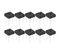 Diodo rectificador de cresta KBPC-1010 Rectificador de puente Rectificador de puente monofásico para electrodomésticos Circuito electrónico industrial 10A 1000V(1Pc)