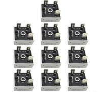 Diodo rectificador puente KBPC5010 50A 1000V 10pcs diodo para máquinas de soldadura de conversión de energía y uso del inversor