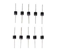 Diodos, 50Pcs 10A 10 10A 1000V Diodo rectificador de alto voltaje, Diodos rectificadores para circuito rectificador automotriz, Aislamiento, Regulador de voltaje, Protección de polaridad