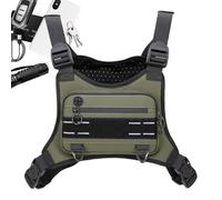 Dioeazh Bandolera para Hombre, Bandolera Deportiva Correr Aire Libre, Portamóviles Impermeable Bolsa Ajustable Unisex Caza Ciclismo Viaje Entrenamiento Carrera