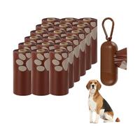 Dioeazh Bolsas De Excrementos Caninos,270 Unidades Accesorios Grandes Con A Chocolate Y Dispensador,Sacos Para Heces De Mascotas - Para Paseos Viajes Césped Patio Trasero Sendero