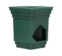 Dioeazh Casa para Lagartos | Plato De Agua Cueva para Tortugas | Zona de Asolación Diseño de Paisaje Simulado Decoración para Anfibios Sapos Cornudos Arañas Serpientes