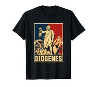 Diógenes Linterna Filósofo Griego Antiguo Cínico Atenas Camiseta