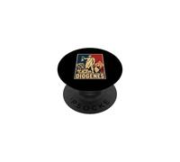Diógenes Linterna Filósofo Griego Antiguo Cínico Atenas PopSockets PopGrip Adhesivo