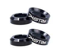 Diogeynu 2 pares de bicicletas de montaña para arandela cóncava y convexa espaciadores para pinza de freno de disco para pinza de freno de disco