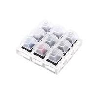 Diogeynu Herramienta de prueba de teclas, 9 interruptores, probador de teclado mecánico MX, probador de teclas transparentes