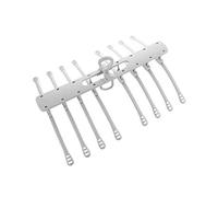 Diogeynu Perchas de ropa para cuarto de servicio/cuarto de baño, torre de múltiples capas, ahorro de espacio