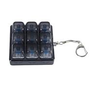 Diogeynu Teclados mecánicos Interruptores probador de eje 9Key XDA Translúcido Keycap Interruptores Herramienta de prueba