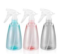 Diompirux 3 Piezas 500 ml Botella Pulverizador, Botellas Atomizador de Agua, Plastico Gatillo Botellas de Spray Vacías, Contenedor recargable, para Regar Plantas de Jardín, limpieza, cosmético