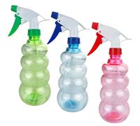 Diompirux 3 Piezas 500 ml Botella Pulverizador, Plastico Gatillo Botellas de Spray Vacías,Botellas Atomizador de Agua,Botellas Rellenables con Gatillo Multiusos,para Regar Plantas de Jardín
