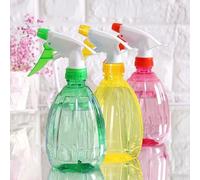 Diompirux 3 Piezas Colorido y transparente Plásticoo Pulverización de 500 ml, 2 modos Gatillo Botellas de Spray Vacías, Pulverizador Agua de limpieza, para Regar Plantas de Jardín, limpieza, cosmético