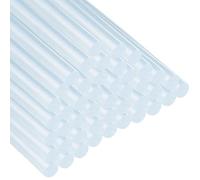 Diompirux 45 piezas 11 x 200mm Pegamento Termofusible, Sin Disolventes Secado Rápido, Adhesivo Transparente para Pistola de Pegamento Caliente, para Bricolaje, Manualidades, Decoraciones navideñas