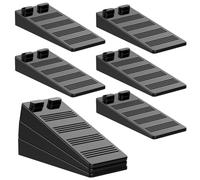 Diompirux Set de 8 Cuña Puerta de Goma para Suelo, Protección de Pared y Muebles, Cuñas universales para todo tipo de suelo en Interiores y Exteriores, para baldosas, alfombras, pisos