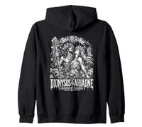 Dionisio y Ariadna coronados por la Locura Sudadera con Capucha