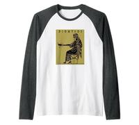 Dioniso Antiguo Dios Griego del Alcohol Vino Mitología Camiseta Manga Raglan