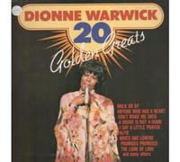 DIONNE WARWICK - 20 GOLDEN GREAT LP (VINYL) FRENCH UNIVERSUM 0