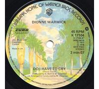 DIONNE WARWICK - DO YOU BELIEVE IN LOVE AT FIRST SIGHT 7 INCH (7" VINYL 45) UK WARNER BROS 1978