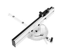DioPaiB Calibre de precisión para sierra circular de mesa de 450 mm, de aluminio, para sierra de mesa, tope de inglete, sistema de ingletes de precisión
