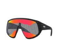 DIOR Hombre Sunglass Dior3D M1U Dm40126U - Color del Marco: Negro Mate, Color de la Lente: Rojo