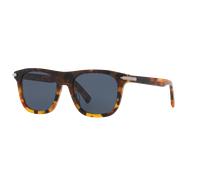 DIOR Hombre Sunglass Diorblacksuit S13I DM40136I - Color del Marco: Carey, Color de la Lente: Azul