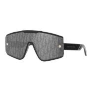 DIOR Hombre Sunglass DiorXtrem MU - Color del Marco: Negro Brillante, Color de la Lente: Ahumado