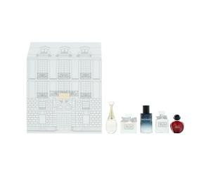 Dior Le Mini 30 Montaigne Discovery Set for unisex jadore edp 5 ml + hypnotic poison edt 5 ml + miss dior edp 5 ml + miss dior blooming bouquet 5 ml + sauvage edt 10 ml