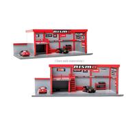 Diorama de garaje con calcoman as para modelos a escala 1/64 de American Diorama 7