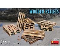 Diorama De Palets De Madera 1:35 Kit De Modelo De Plástico MINIART