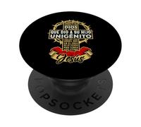 Dios al Mundo, Que ha Dado a su Hijo unigénito PopSockets PopGrip Adhesivo