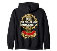 Dios al Mundo, Que ha Dado a su Hijo unigénito Sudadera con Capucha