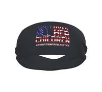 Dios Ama A Todos Sus Hijos Unisex Headband Elástica Diadema Antideslizante Banda para El Sudor para Correr Yoga Tenis Ciclismo