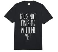 Dios aún no ha Terminado Conmigo Fe Cristiano religioso Comfort Colors Adult Heavyweight T-Shirt