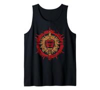 Dios Azteca Calendario Maya Mitología Mexicana Quetzalcoatl Camiseta sin Mangas