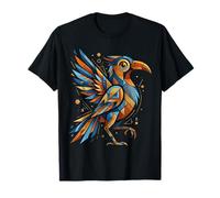 Dios Azteca Colibrí Pájaro Quetzalcóatl Tolteca Inca Maya Camiseta