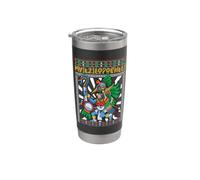 Dios azteca de la guerra y el sol - Huitzilopochtli Vaso térmico de acero inoxidable de doble pared