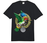 Dios Azteca Huitzilopochtli Colibrí Pájaro Maya Mitología Comfort Colors Adult Heavyweight T-Shirt