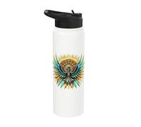 Dios azteca Huitzilopochtli Mexicano Stainless Steel Insulated Water Bottle
