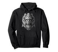 Dios Azteca Mitología Mexicana Serpiente Emplumada Quetzalcoatl Sudadera con Capucha
