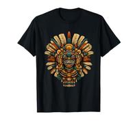 Dios Azteca Orgullo Mexicano Nativo Quetzalcoat Tolteca Inca Camiseta