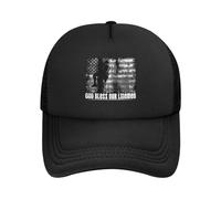 Dios Bendiga A Nuestros Linieros Unisex Gorras Hip Hop Ajustable Snapback Cap Clásico Gorra De Béisbol para Verano Golf Aire Libre
