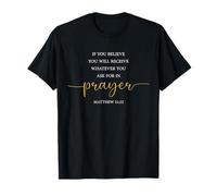 DIOS Bendiga Biblia Fe Jesús Bendito Familia Americana Bendición Camiseta