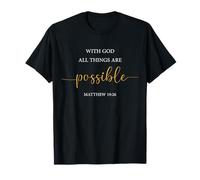 DIOS Bendiga Biblia Fe Jesús Bendito Familia Americana Bendición Camiseta