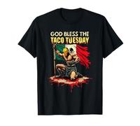 Dios Bendiga el Martes de Tacos Lucha Libre Camiseta